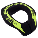 Alpinestars Sequence Youth Yellow Flou Black Neck Collar