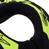 Alpinestars Sequence Youth Yellow Flou Black Neck Collar