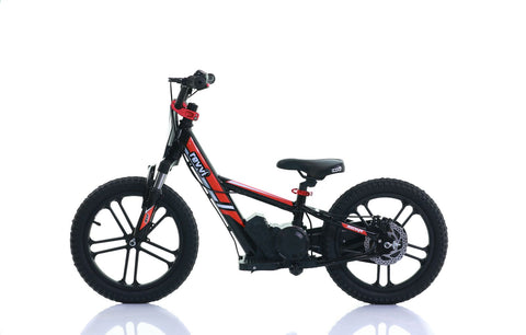 REVVI 16" PLUS ELECTRIC KIDS BIKE - RED