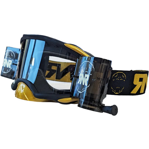 rip n roll platinum goggles Rip N Roll RNR Platinum 48mm Motocross Goggles