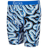 Kecks Mens Printed Boxer Shorts Riptide