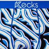 Kecks Mens Printed Boxer Shorts Riptide