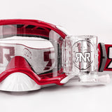 Rip N Roll RNR Platinum 48mm Motocross Goggles - Red
