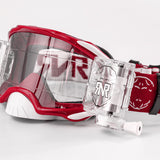 Rip N Roll RNR Platinum 48mm Motocross Goggles - Red
