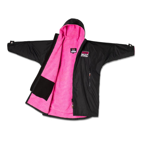 Moto-Mac Robe Coat - Pink Black