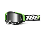 100% Racecraft 2 Goggle Kalkuta -Silver Mirror Lens