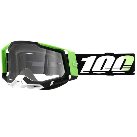 100% Racecraft 2 Kalkuta Clear Lens Goggles