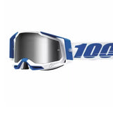 100% Racecraft 2 Goggle Isola - Flash Silver Lens