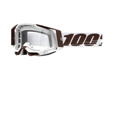 100% Racecraft 2 Snowbird Clear Lens Goggles