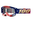 100% Racecraft 2 United Clear Lens Goggles