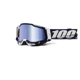 100% Racecraft 2 Goggle Concordia - Blue Mirror Lens