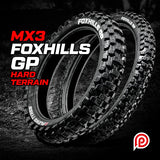 Plews Tyres MX3 Foxhills Hard Motocross Rear Tyre