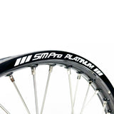 SM Pro Platinum Wheel Set - Sherco - Blue Hub Black Rim