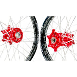 SM Pro Platinum Wheel Set - Beta - Red Hub Black Rim