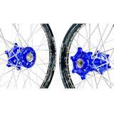 SM Pro Platinum Wheel Set - Husqvarna - Blue Hub Black Rim