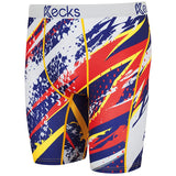 Kecks Mens Printed Boxer Shorts Speed Rush
