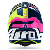 Airoh Strycker Helmet Blazer Blue Pink Gloss