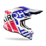 Airoh Strycker Helmet Brave Blue Red Gloss