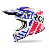 Airoh Strycker Helmet Brave Blue Red Gloss