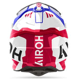 Airoh Strycker Helmet Brave Blue Red Gloss