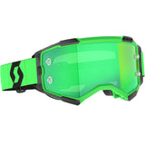 Scott Fury Goggles - Green Chrome