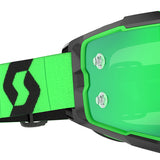 Scott Fury Goggles - Green Chrome