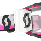 Scott Fury WFS Roll Off Goggles - Pink Black Clear