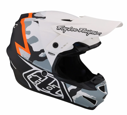 Troy Lee Designs GP Volt Helmet - Camo White