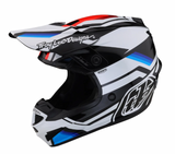Troy Lee Designs GP Apex Helmet - White Blue