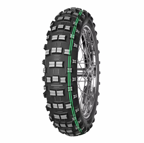 Mitas Terra Force EF Pro FIM Enduro Rear Tyre - Double Green
