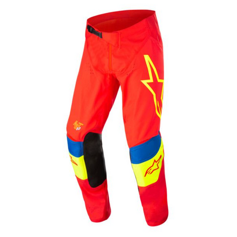 Alpinestars Techstar Quadro Red Yellow Flo