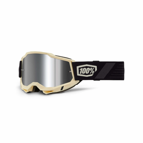 100% Accuri 2 Goggle Waystar Mirror Silver Lens