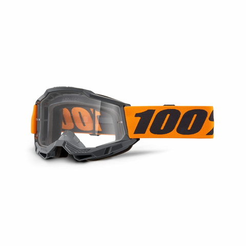 100% Accuri 2 Goggle Orange Clear Lens