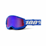 100% Strata 2 Goggle Blue - Red Blue Mirror Lens
