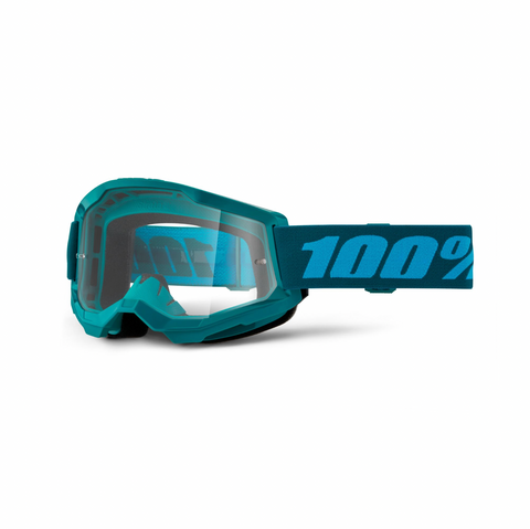 100% Strata 2 Goggle Stone Clear Lens