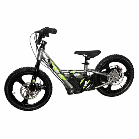 TCB 16" ELECTRIC KIDS BIKE - SILVER GREEN