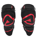 Acerbis Adult Soft Knee Guards - Black Red