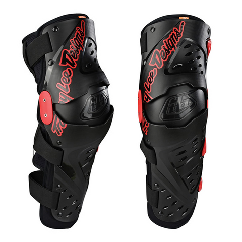 Troy Lee Designs Triad Knee Shin Guard Hard Shell Black