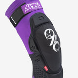 EVS Slayco96 Knee Guards in Black Purple