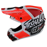 Troy Lee Designs Youth SE4 Polyacrylite Helmet Quattro Red Charcoal