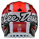 Troy Lee Designs Youth SE4 Polyacrylite Helmet Quattro Red Charcoal