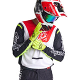 Troy Lee Designs GP Pro Jersey Blends White Glo Red