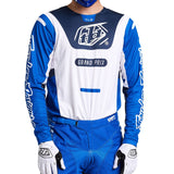 Troy Lee Designs GP Pro Jersey Blends White Blue