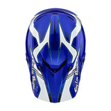 Troy Lee Designs SE4 Polyacrylite Helmet Matrix Blue