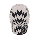 Troy Lee Designs SE4 Polyacrylite Helmet Race Shop White Black