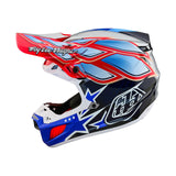 Troy Lee Designs SE5 Carbon Helmet Wings Navy