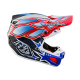 Troy Lee Designs SE5 Carbon Helmet Wings Navy