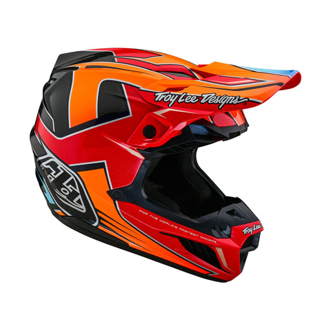 Troy Lee Designs SE5 Composite Helmet Efix Fire