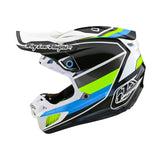 Troy Lee Designs SE5 Composite Helmet Reverb White Blue