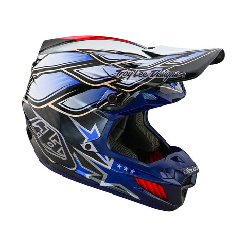 Troy Lee Designs SE5 Composite Helmet Wings Black